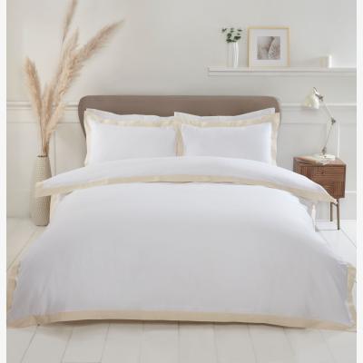 The Range Hemsley Chambray Edge Duvet Cover and Pillowcase Set  - Double