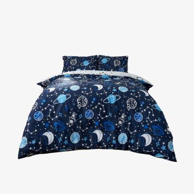 The Range Dreamscene Space Planets Duvet Cover Bedding Set - Blue / Double