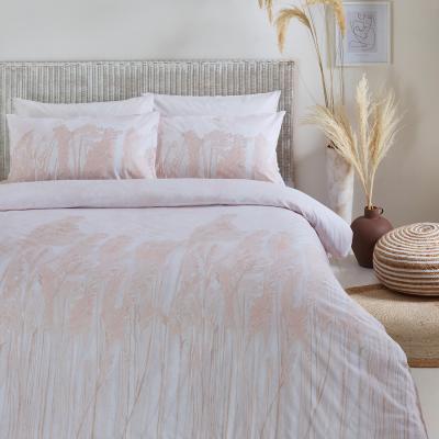 The Range Pampas Plant Washed Cotton Duvet Cover Set - Double