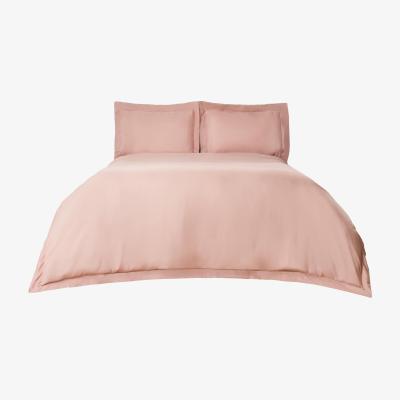 The Range Brentfords Oxford Edge Hotel Duvet Cover Pillowcase Set - Pink / Double