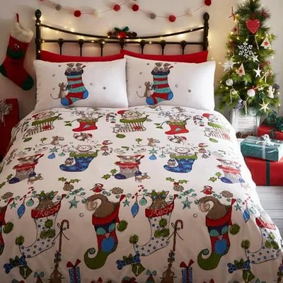The Range Christmas Pets Duvet Cover Set - Multi / Double
