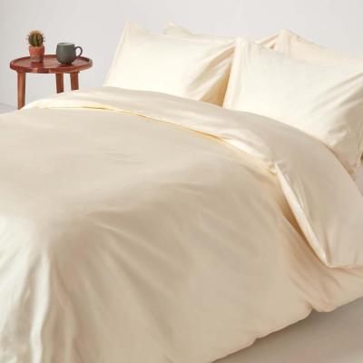 The Range Organic Egyptian Cotton Duvet Cover Set - Cream / Double