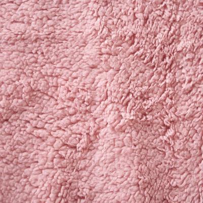 The Range Brentfords Sherpa Fleece Reverse Duvet Cover Bedding Set - Pink / Double