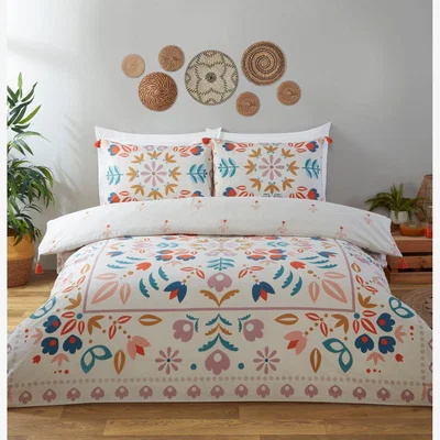The Range Amari Floral Duvet Cover and Pillowcase Set - Double