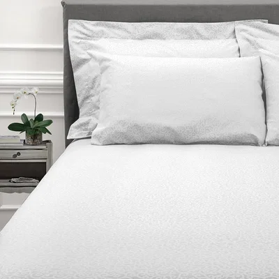 Amara Reed Family Linen - Princess Grace Bed Set - White - King