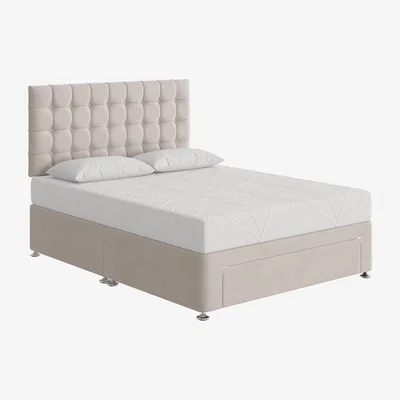 Furniture Village Sleep Story - Cool Gel 2000 Divan Set - King Size - Grey