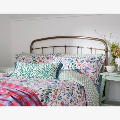 Habitat Joules Cotton Pheasant Floral White Bedding Set - King size