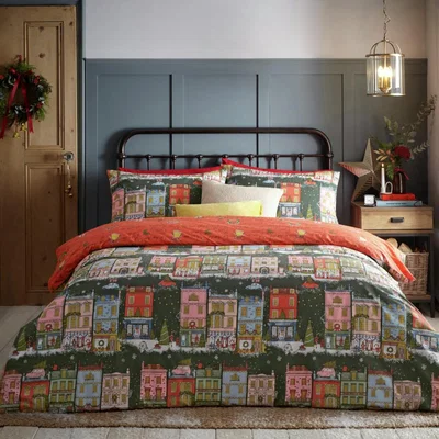Habitat Furn Christmas Spirit Bedding Set - King size