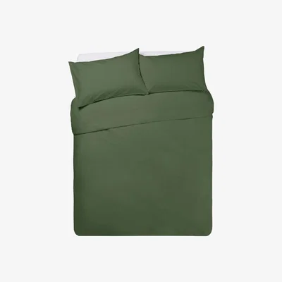 Habitat Habitat CM Polycotton Khaki Bedding Set - Kingsize