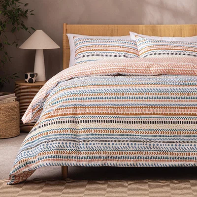 Habitat Habitat Mark Making Print Bedding Set - Single