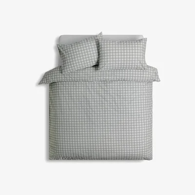 Habitat Habitat Fresh Vintage Gingham Sagegreen Bedding Set-Kingsize