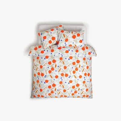 Habitat Habitat Pomegranates Floral Bedding Set - Kingsize