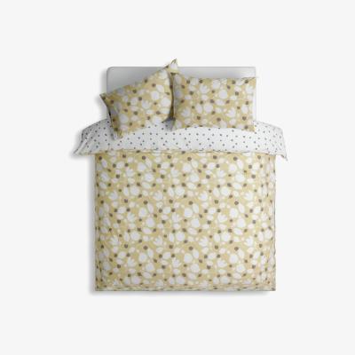 Habitat Habitat Scandi Floral Yellow & White Bedding Set - Kingsize