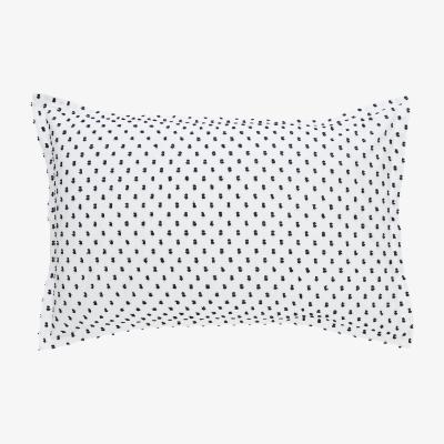 Habitat Habitat Camila White & Black Spot Cotton Bedding Set - King