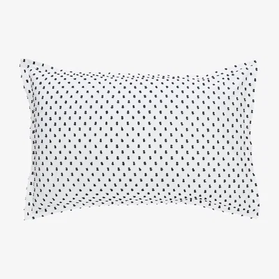 Habitat Habitat Camila White & Black Spot Cotton Bedding Set - King