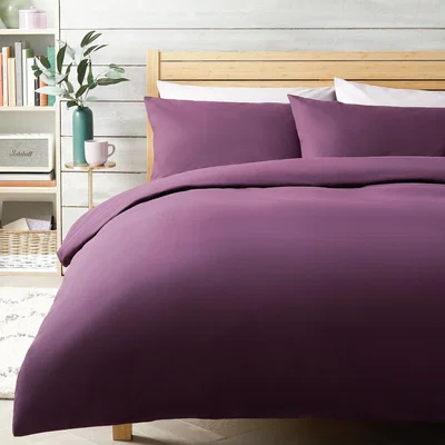 Habitat Habitat Cotton Rich 180 TC Grape Bedding Set - King size