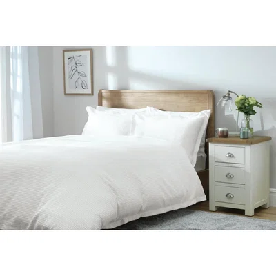 Habitat Habitat Country Hideaway Waffle White Bedding Set - Kingsize