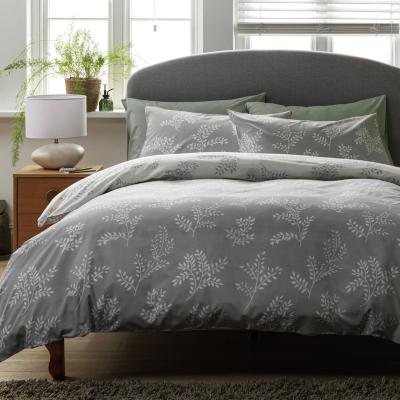 Habitat Habitat Floral Trail Grey Bedding Set - Single