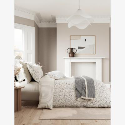 Marks & Spencer Bedeck Of Belfast Cotton Blend Ayda Bedding Set - 5FT - Cream, Cream