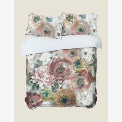 Marks & Spencer Mm Linen Pure Cotton Arlette Bedding Set - 5FT - Multi, Multi