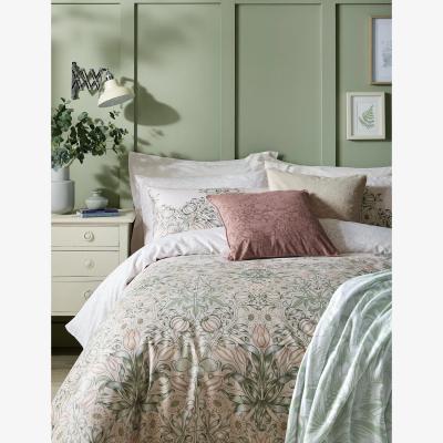 Marks & Spencer William Morris At Home Pure Cotton Lily & Pomegranate Bedding Set - 5FT - Pink, Pink