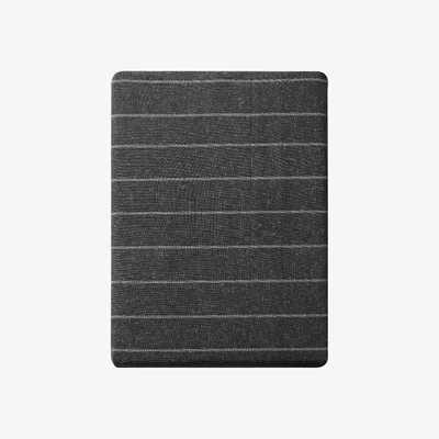 Perch and Parrow Diego Charcoal Bed Linen Set, 5' King