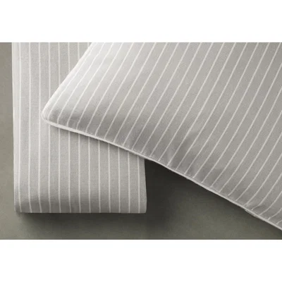 Perch and Parrow Coleman Grey Ecru Bed Linen Set, 5' King