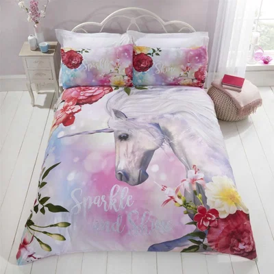 The Range Sparkle  Shine Duvet Cover Bedding Sets - Purple / King