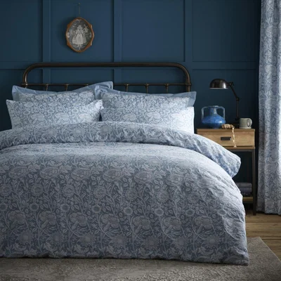 The Range Cornflower Duvet Set - Blue / King