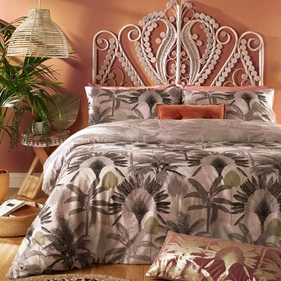 The Range Majestic Palm Duvet Cover Set - King