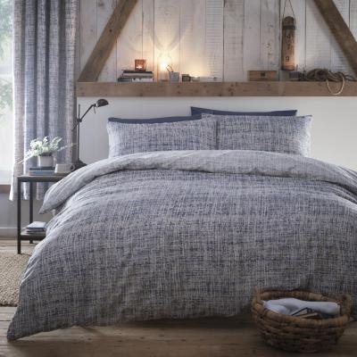 The Range Maine Duvet Set - Blue / King