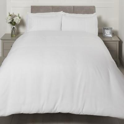 The Range Lara Pinosonic Duvet Cover and Pillowcase Set - White / King