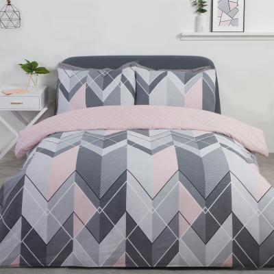 The Range Chevron Duvet Cover and Pillowcase Set - King