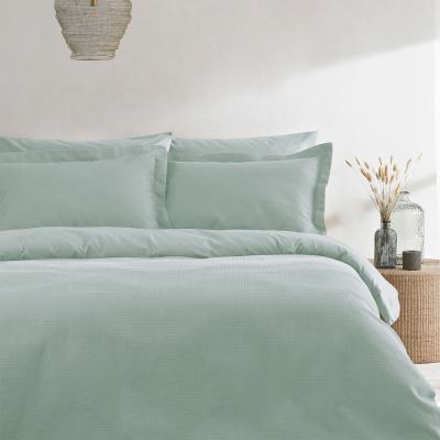 The Range Textured Waffle Duvet Cover Set - King