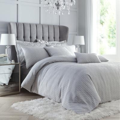 The Range Olympia Duvet Set - Silver / King