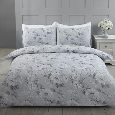 The Range Bella Duvet Cover and Pillowcase Set - Grey / King