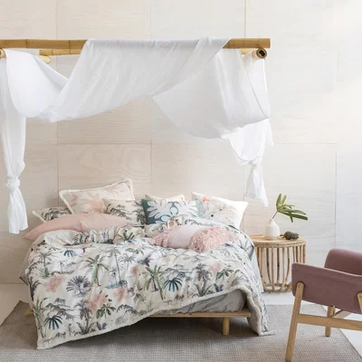 The Range Floral Fringe Duvet Cover Set - King