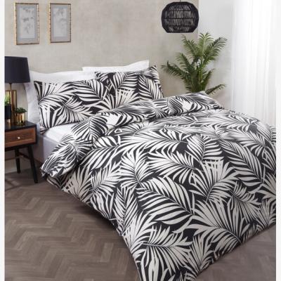 The Range Luna Palm Duvet Cover and Pillowcase Set - King size
