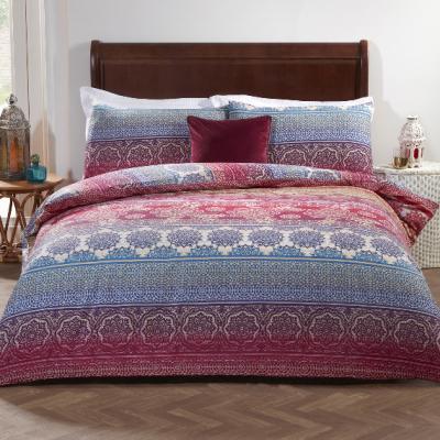 The Range Melody Cotton Rich Duvet Cover and Pillowcase Set - King