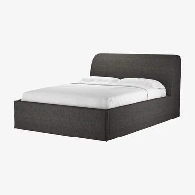 Sofa.com Charlie King Ottoman Bed in Anthracite Quartz - sofa.com