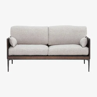 Barker and Stonehouse Bozan 2 Seater Sofa, Grey | Barker & Stonehouse