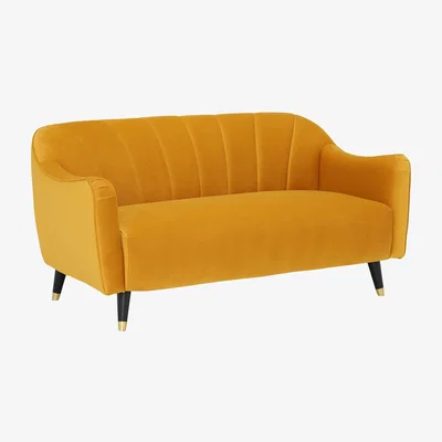 Barker and Stonehouse Lois 2 Seater Velvet Sofa