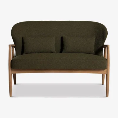 Barker and Stonehouse Pinter 2 Seater Sofa, Green | Barker & Stonehouse