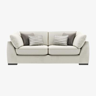 Barker and Stonehouse Borelly 2 Seater Sofa, Neutral Fabric | Barker & Stonehouse