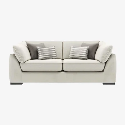 Barker and Stonehouse Borelly 2 Seater Sofa, Neutral Fabric | Barker & Stonehouse