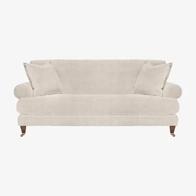 Barker and Stonehouse Fairlawn 2 Seater Sofa, Neutral Fabric | Barker & Stonehouse