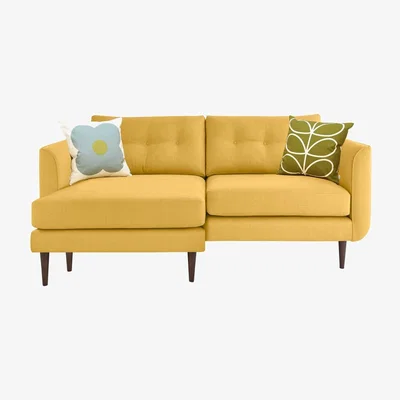 Barker and Stonehouse Orla Kiely Linden Large Chaise Sofa