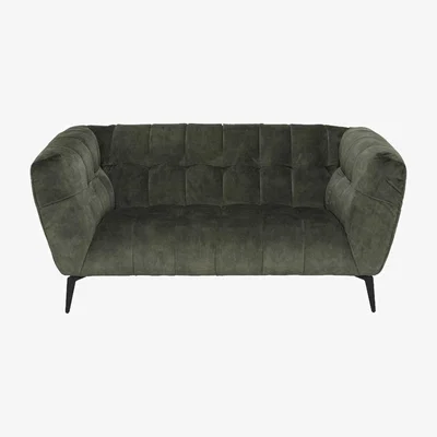 Barker and Stonehouse Azalea 1.5 Seater Sofa, Blue Fabric | Barker & Stonehouse