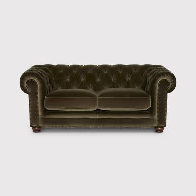 Barker and Stonehouse Everett 2 Seater Sofa, Green | Barker & Stonehouse