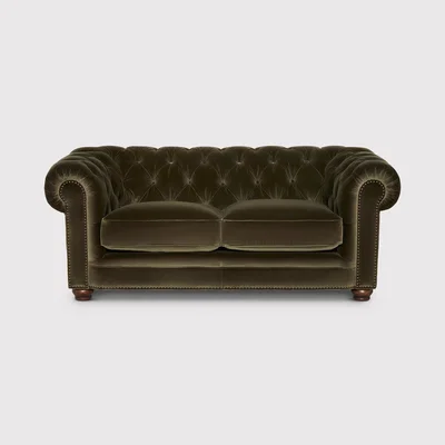 Barker and Stonehouse Everett 2 Seater Sofa, Green | Barker & Stonehouse